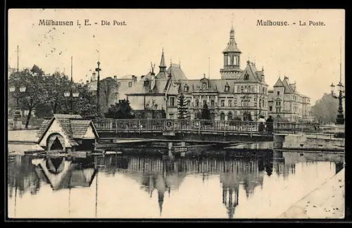 AK Mülhausen i. E., Die Post