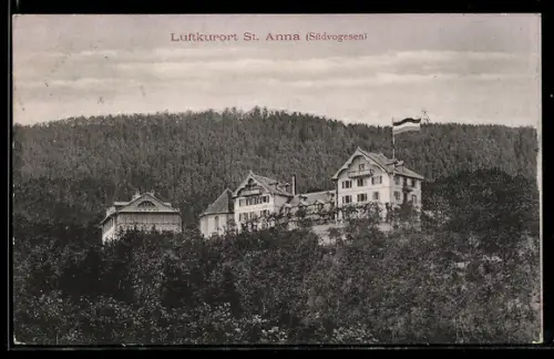 AK St Anna /Südvogesen, Panorama