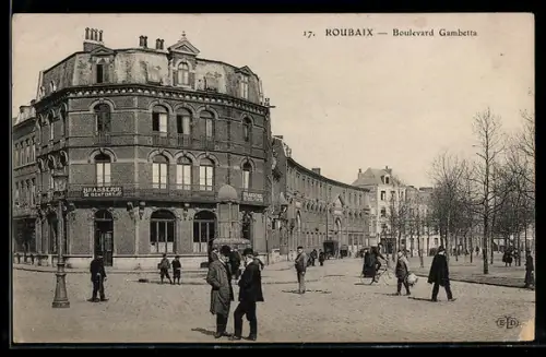 AK Roubaix, Boulevard Gambetta