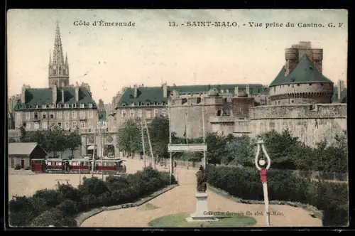 AK Saint-Malo, Vue prise du Casino