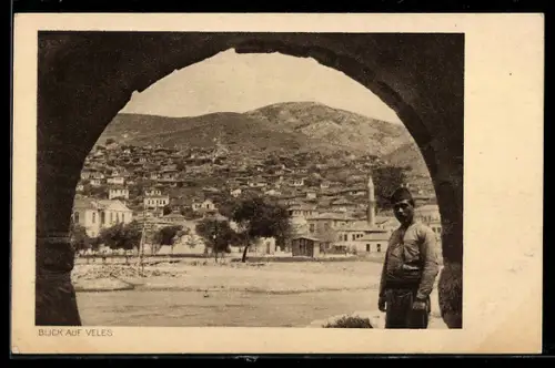 AK Veles, Teilansicht des Ortes