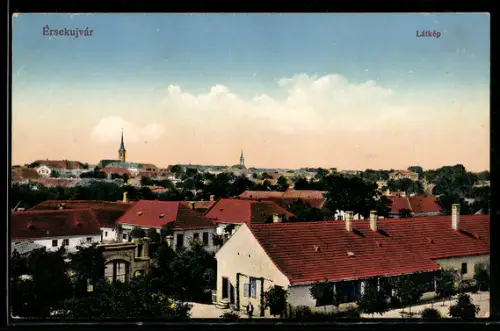 AK Érsekújvár, Látkép