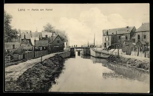 AK Lens, Partie am Kanal