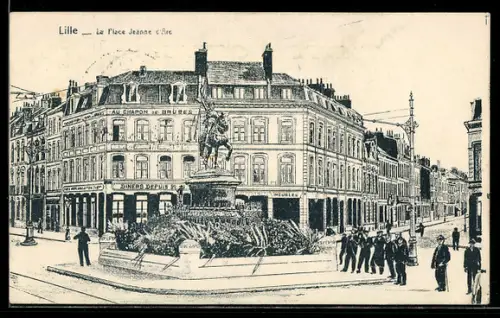 AK Lille, La Place Jeanne d`Arc