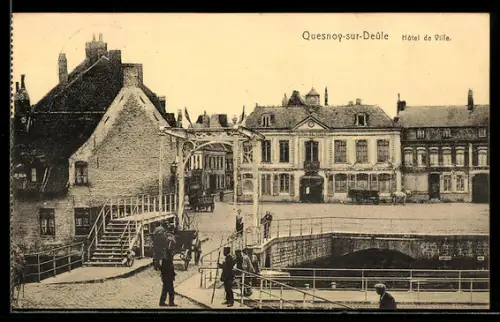 AK Quesnoy-sur-Deûle, Hôtel de Ville