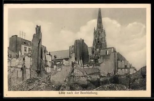 AK Lille, Nach der Beschiessung