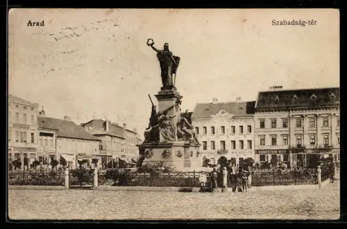 AK Arad, Szabadság-tér