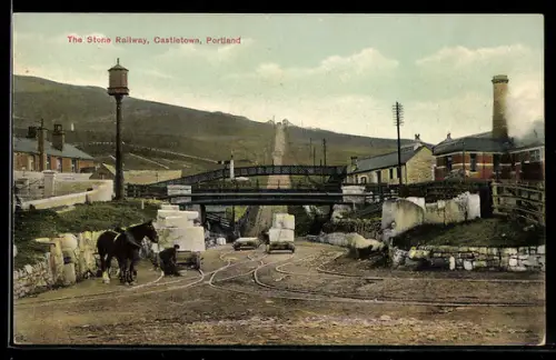 AK Castletown, Portland, The Stone Railway