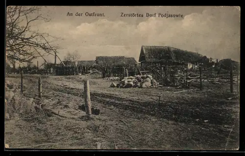 AK Podjasowle, Zerstörter Ort