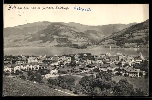 AK Zell am See, Teilansicht