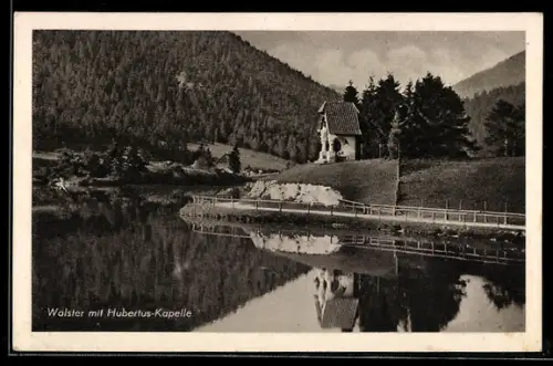 AK Mariazell, Walster mit Hubertus-Kapelle