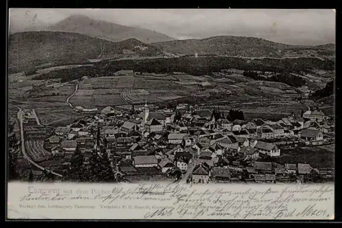 AK Tamsweg, Teilansicht mit dem Preber