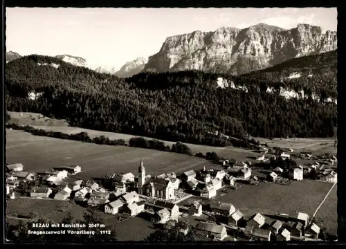 AK Bezau /Bregenzerwald, Teilansicht mit Kanisfluh