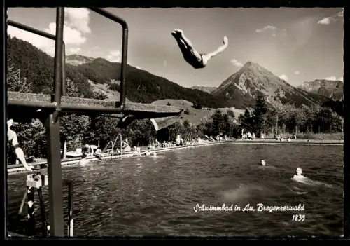 AK Au /Bregenzerwald, Schwimmbad