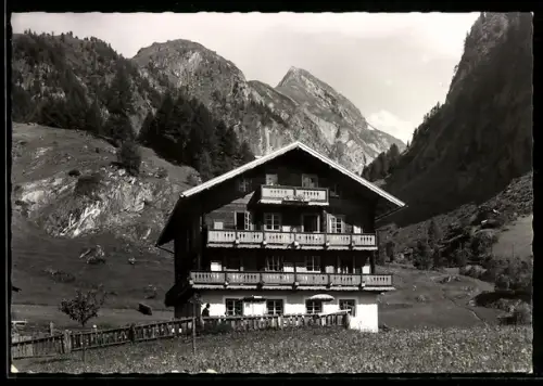 AK Hinterbichl, Hotel-Pension Geschwister Dorer gegen Schlüsselspitze