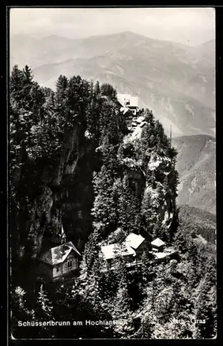 AK Breitenau am Hochlantsch, Schüsserlbrunn, Gasthaus Zum steirischen Jokl