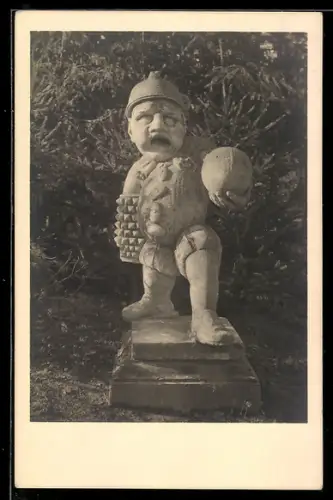 AK Salzburg, Zwergfigur im Mirabellgarten
