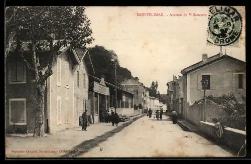 AK Montélimar, Avenue de Villeneuve