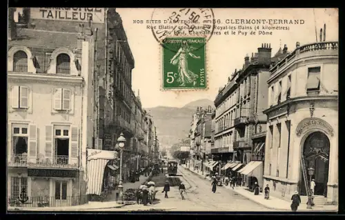 AK Clermont-Ferrand, Rue Blatin
