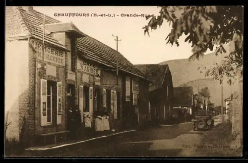 AK Chauffours /E.-et-L., Grande-Rue