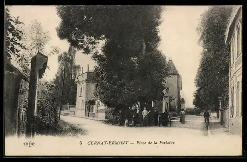 AK Cernay-Ermont, Place de la Fontaine