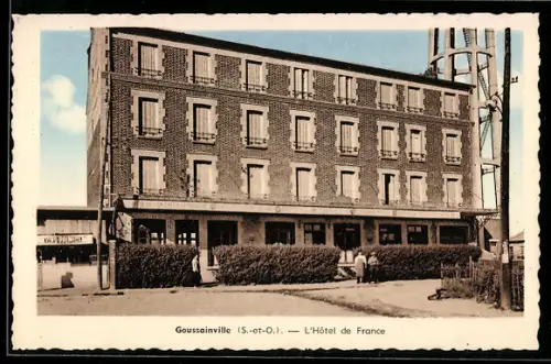 AK Goussainville /S.-et-O., L`Hôtel de France