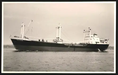 Fotografie Frachtschiff Stella Orion in Ballast fahrend