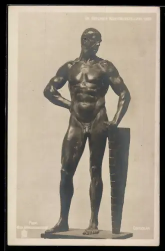 AK Skulptur Ciriolan von Wilh. Wandschneider