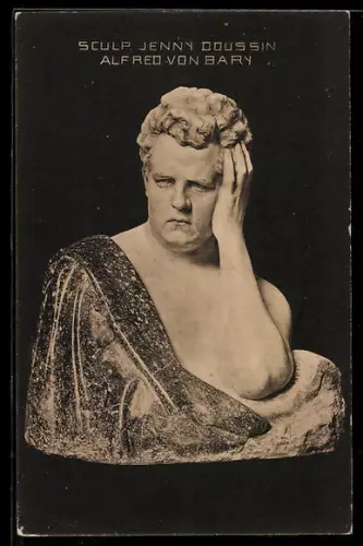 AK Skulptur Alfred von Bary von Jenny Doussin