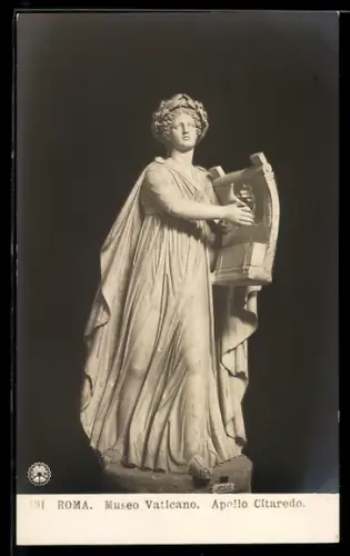 AK Roma, Skulptur Apollo Citaredo