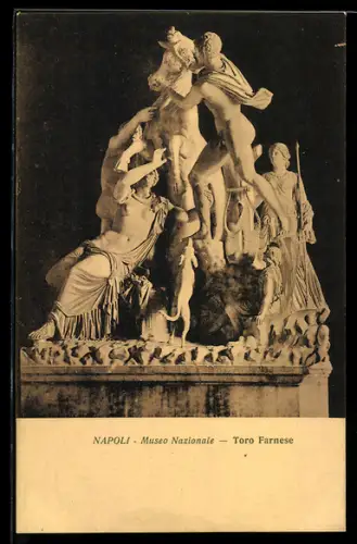 AK Napoli, Skulptur Toro Farnese