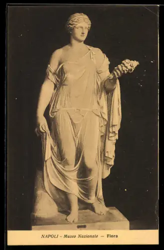 AK Napoli, Skulptur Flora