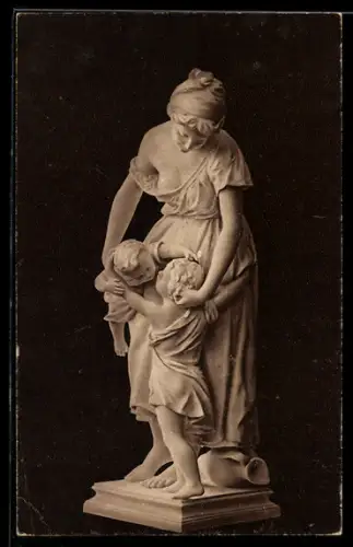 AK Skulptur der Bruderkuss