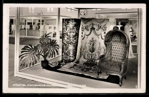 AK Berlin, Internationale Handwerks-Ausstellung 1938, Frankreich