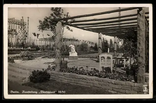 AK Berlin, Ausstellung Deutschland 1936, Ausstellungsgelände