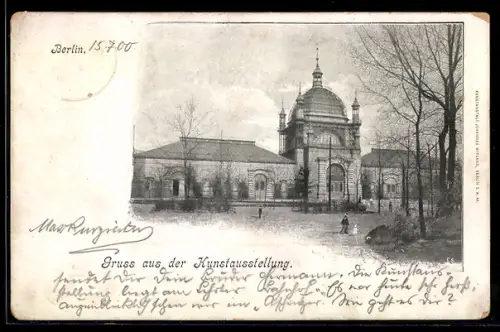 AK Berlin, Kunstausstellung, Ausstellungshalle