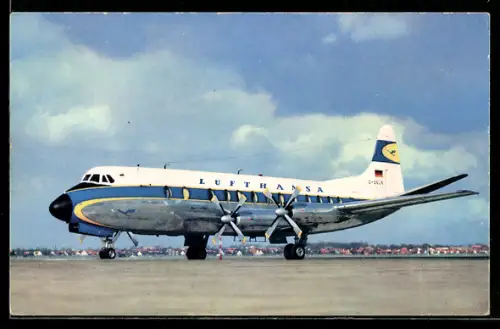 AK Lufthansa Viscount 814