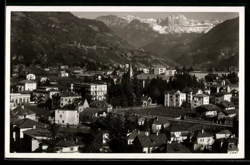 AK Gries-Bozen, Teilansicht mit Rosengarten