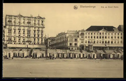 AK Blankenberghe, Digue et Grand Hotel