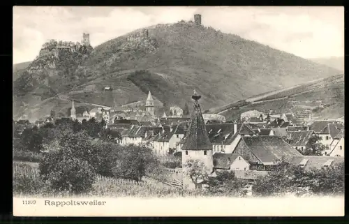 AK Rappoltsweiler, Ortsansicht