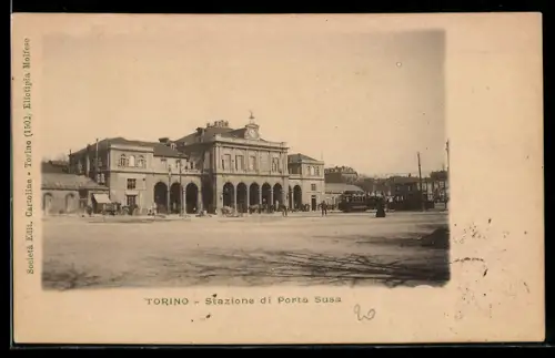 AK Torino, Stazione di Porta Susa