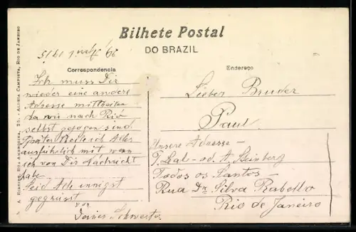 AK Rio de Janeiro, Praca Cabrai