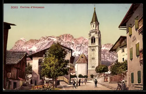 AK Cortina d`Ampezzo, Ortspartie