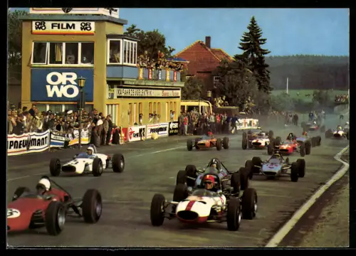 AK Internationales Schleizer Dreieck-Rennen, Start der Formel III Rennwagen