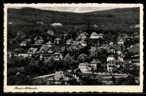 AK Bad Altheide, Ortsansicht aus der Vogelschau