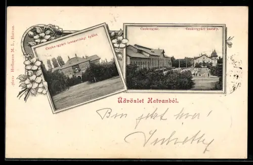 AK Hatvan, Czukorgyari igazgatosagi epület, kastely