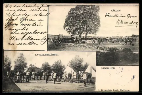 AK Sannahed, Kavallerilägret, Källan