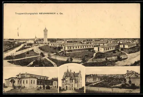 AK Neuhammer, Truppenübungsplatz, Offizierskasino, Garnisonverwaltung