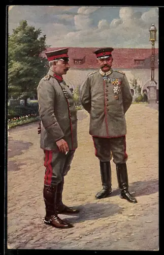 AK Paul von Hindenburg in Uniform mit Eisernem Kreuz