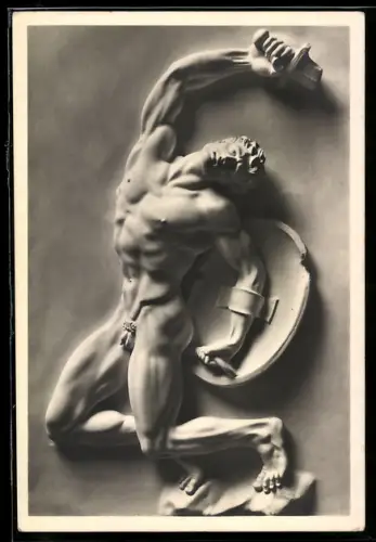 Künstler-AK Arno Breker: Relieffigur Opfer